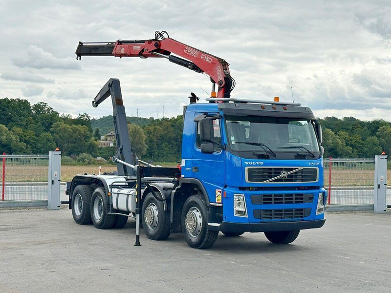 Volvo FM 12.420 * FASSI F150A.21 * 8x4 * TOP - Lastväxlare lastbil, Kranbil: bild 2 Volvo FM 12.420 * FASSI F150A.21 * 8x4 * TOP - Lastväxlare lastbil, Kranbil: bild 2