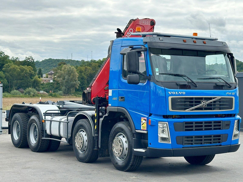 Volvo FM 12.420 * FASSI F150A.21 * 8x4 * TOP - Lastväxlare lastbil, Kranbil: bild 4 Volvo FM 12.420 * FASSI F150A.21 * 8x4 * TOP - Lastväxlare lastbil, Kranbil: bild 4