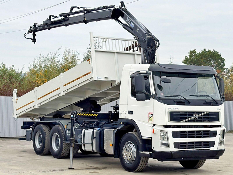 Volvo FM 400 Kipper 6,20m * HIAB 144 B-3 HIDUO* 6x4 - Tippbil lastbil, Kranbil: bild 2 Volvo FM 400 Kipper 6,20m * HIAB 144 B-3 HIDUO* 6x4 - Tippbil lastbil, Kranbil: bild 2