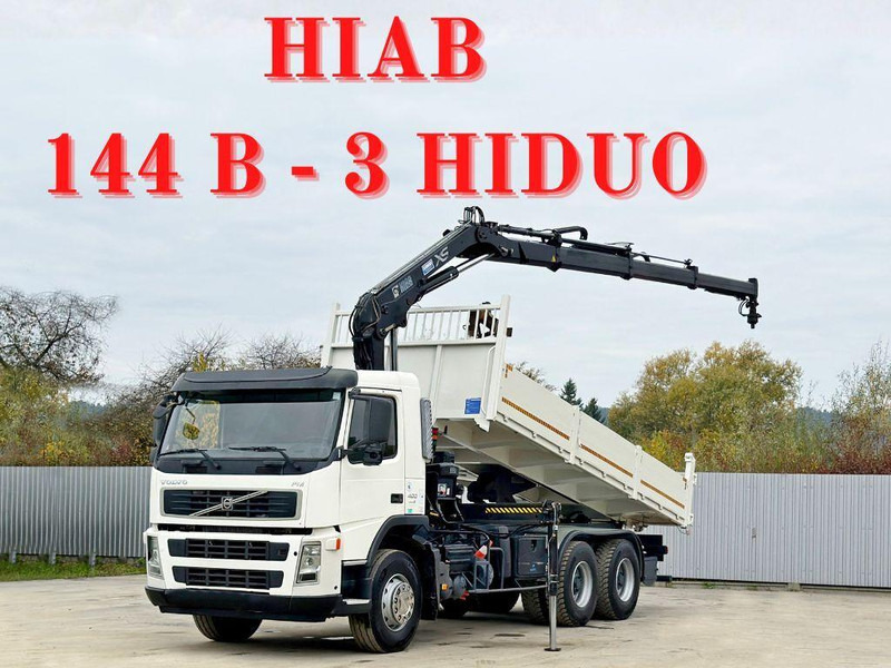 Volvo FM 400 Kipper 6,20m * HIAB 144 B-3 HIDUO* 6x4 - Tippbil lastbil, Kranbil: bild 1 Volvo FM 400 Kipper 6,20m * HIAB 144 B-3 HIDUO* 6x4 - Tippbil lastbil, Kranbil: bild 1