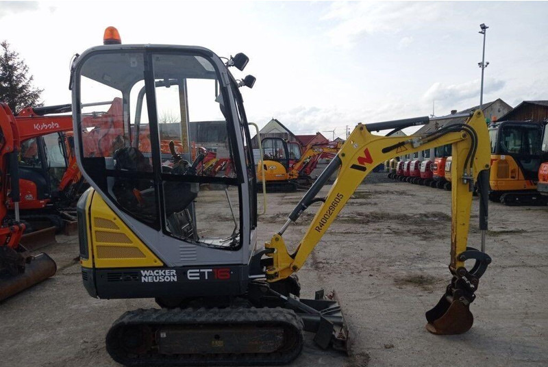 WACKER NEUSON ET 16 - Crawler mini excavator - Minigrävmaskin: bild 1 WACKER NEUSON ET 16 - Crawler mini excavator - Minigrävmaskin: bild 1