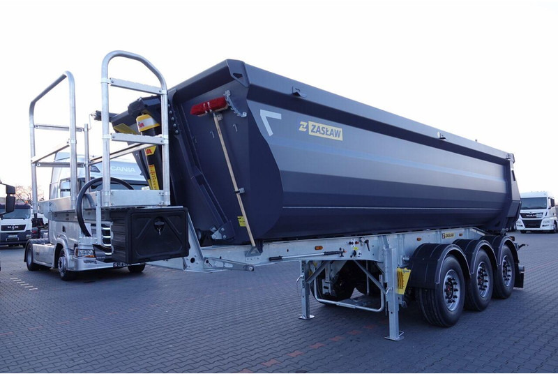 Zaslaw WYWROTKA 26 m3 / FABRYCZNIE NOWA / STALOWA / RYNNA WANNA HP / 20 - Tippbil semitrailer: bild 4 Zaslaw WYWROTKA 26 m3 / FABRYCZNIE NOWA / STALOWA / RYNNA WANNA HP / 20 - Tippbil semitrailer: bild 4