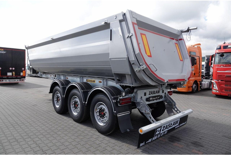 Zaslaw WYWROTKA 26 m3 / FABRYCZNIE NOWA / STALOWA / RYNNA WANNA HP / OŚ - Tippbil semitrailer: bild 5 Zaslaw WYWROTKA 26 m3 / FABRYCZNIE NOWA / STALOWA / RYNNA WANNA HP / OŚ - Tippbil semitrailer: bild 5