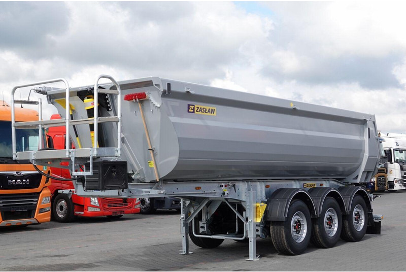 Zaslaw WYWROTKA 26 m3 / FABRYCZNIE NOWA / STALOWA / RYNNA WANNA HP / OŚ - Tippbil semitrailer: bild 3 Zaslaw WYWROTKA 26 m3 / FABRYCZNIE NOWA / STALOWA / RYNNA WANNA HP / OŚ - Tippbil semitrailer: bild 3
