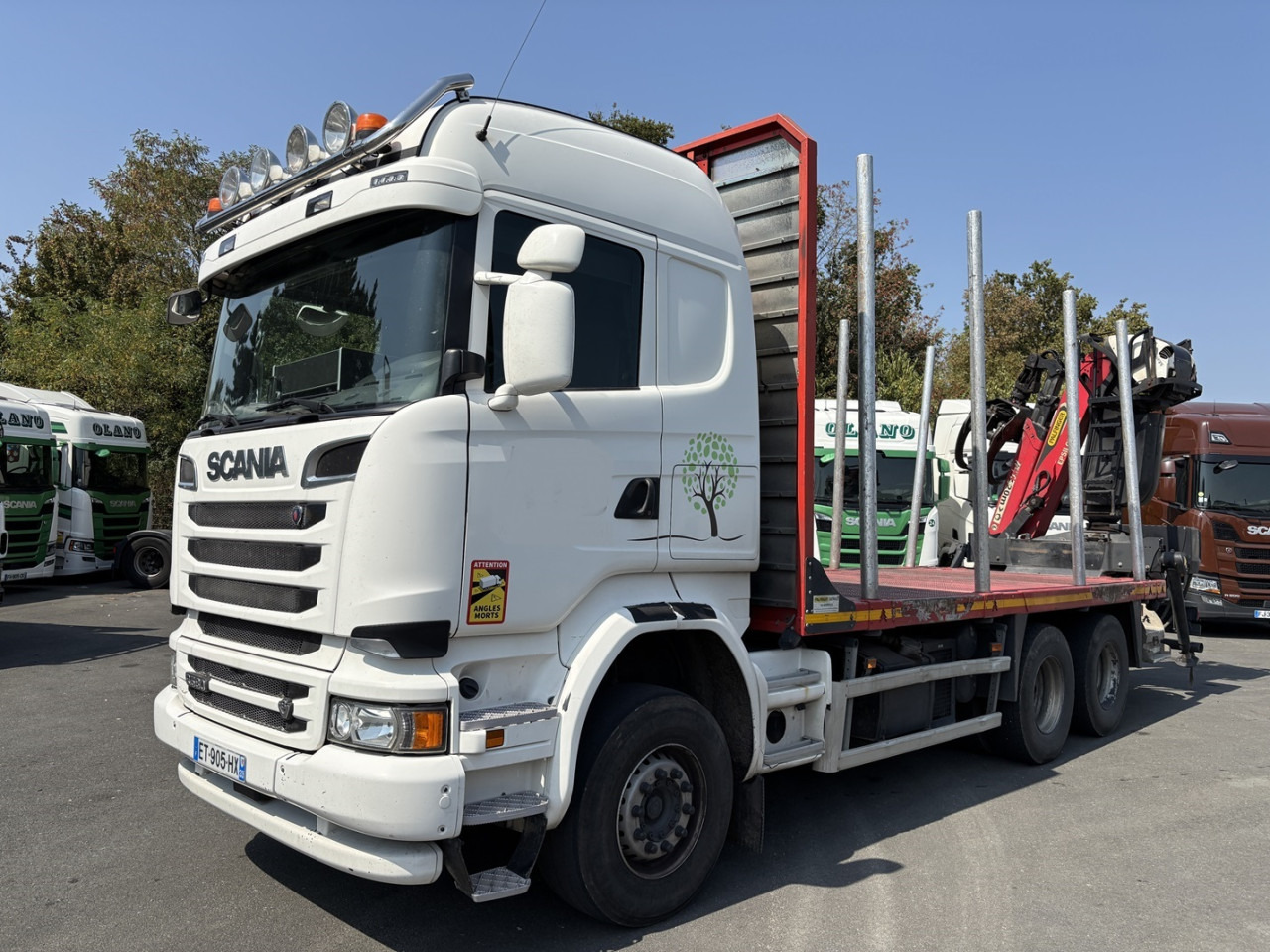 SCANIA R 580 CB6x4HHZ - Chassi lastbil: bild 1 SCANIA R 580 CB6x4HHZ - Chassi lastbil: bild 1