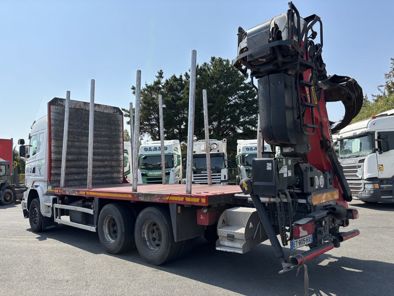 SCANIA R 580 CB6x4HHZ - Chassi lastbil: bild 4 SCANIA R 580 CB6x4HHZ - Chassi lastbil: bild 4