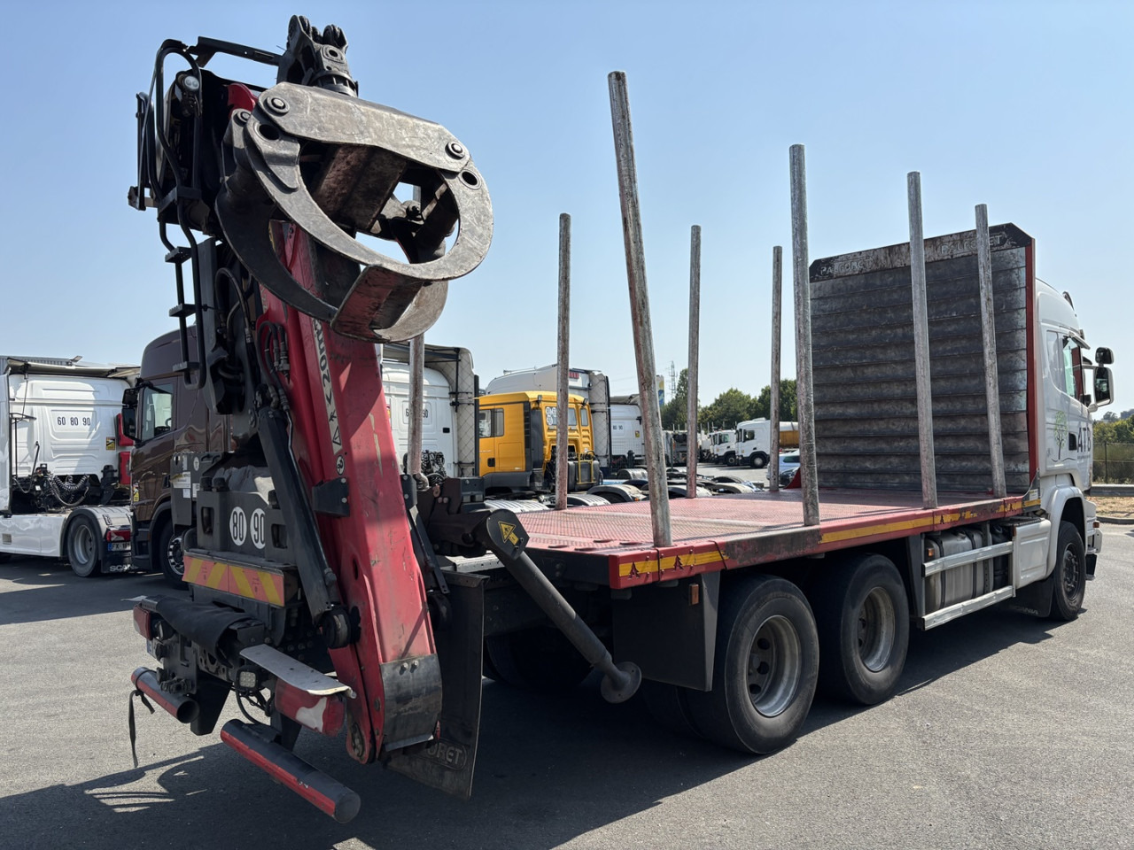 SCANIA R 580 CB6x4HHZ - Chassi lastbil: bild 3 SCANIA R 580 CB6x4HHZ - Chassi lastbil: bild 3