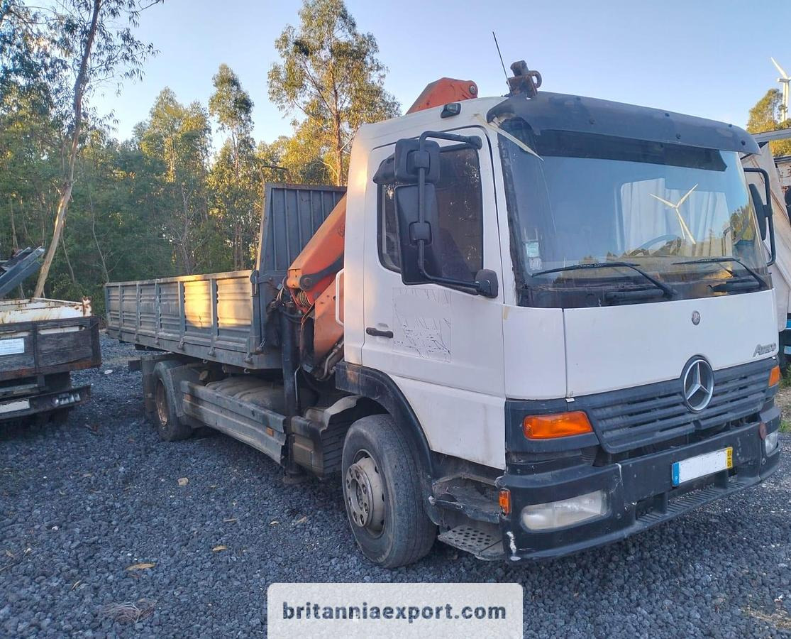 MERCEDES-BENZ Atego 1528 | 15 Ton | with Palfinger PK7501 5.7 Ton Crane - Tippbil lastbil: bild 1 MERCEDES-BENZ Atego 1528 | 15 Ton | with Palfinger PK7501 5.7 Ton Crane - Tippbil lastbil: bild 1