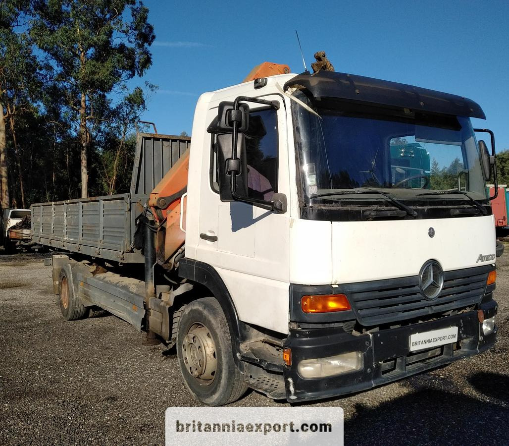 MERCEDES-BENZ Atego 1528 | 15 Ton | with Palfinger PK7501 5.7 Ton Crane - Tippbil lastbil: bild 1 MERCEDES-BENZ Atego 1528 | 15 Ton | with Palfinger PK7501 5.7 Ton Crane - Tippbil lastbil: bild 1