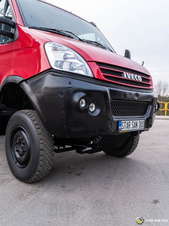 Volymskåp, Dubbelhytt transportbil Iveco DAILLY 4x4 CAMPER EXPEDITION DOKA: bild 9