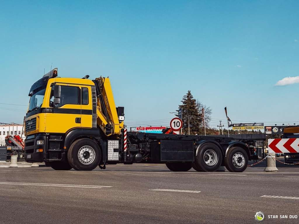 Kranbil MAN  TGA 18.440 6x2 FASSI F 210 A.24  Crane Rotator: bild 13