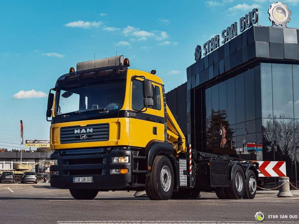 Kranbil MAN  TGA 18.440 6x2 FASSI F 210 A.24  Crane Rotator: bild 11