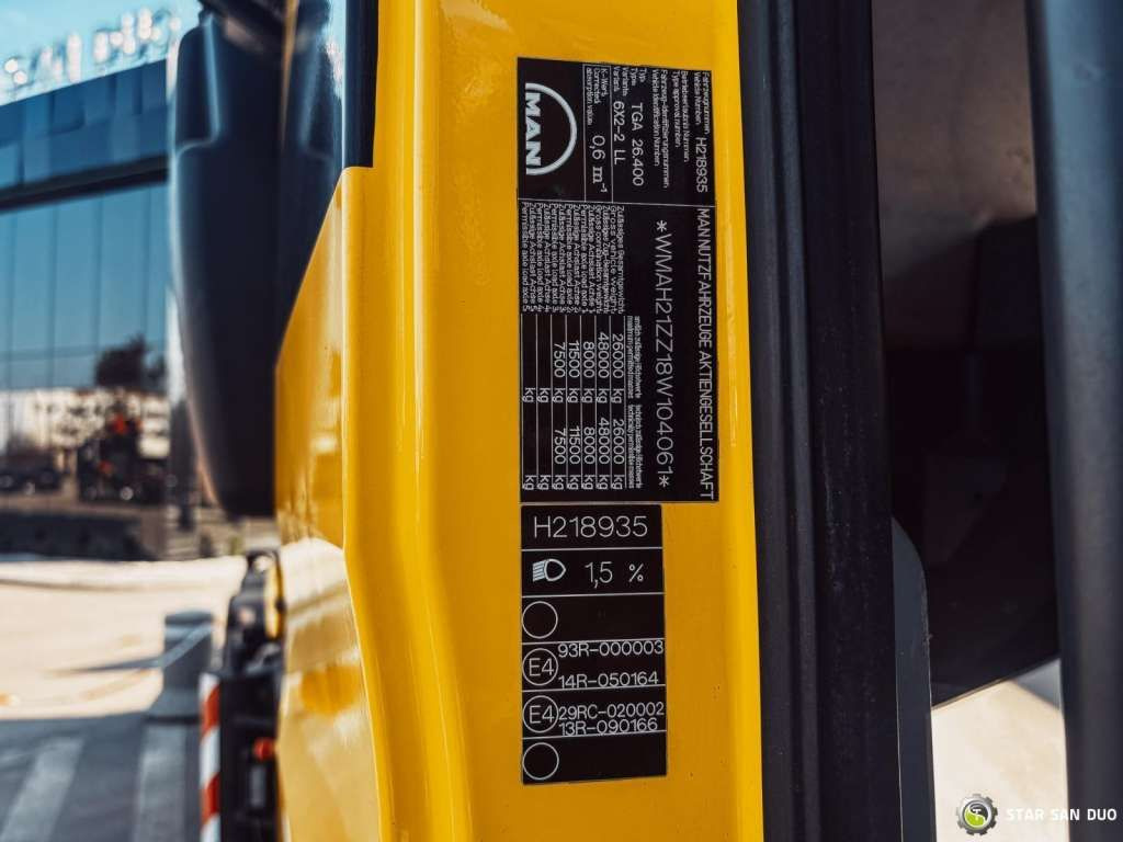 Kranbil MAN  TGA 18.440 6x2 FASSI F 210 A.24  Crane Rotator: bild 22