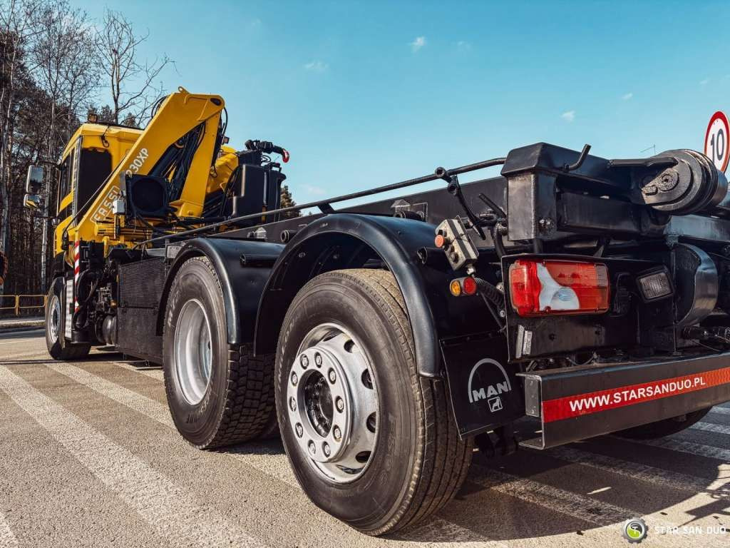 Kranbil MAN  TGA 18.440 6x2 FASSI F 210 A.24  Crane Rotator: bild 28