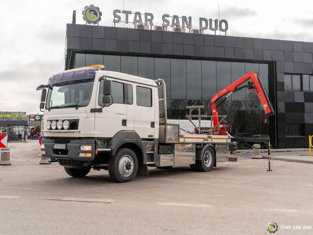 MAN TGM 13.290 4x4 FASSI F40B22 Crane Camper DOKA - Kranbil: bild 1 MAN TGM 13.290 4x4 FASSI F40B22 Crane Camper DOKA - Kranbil: bild 1