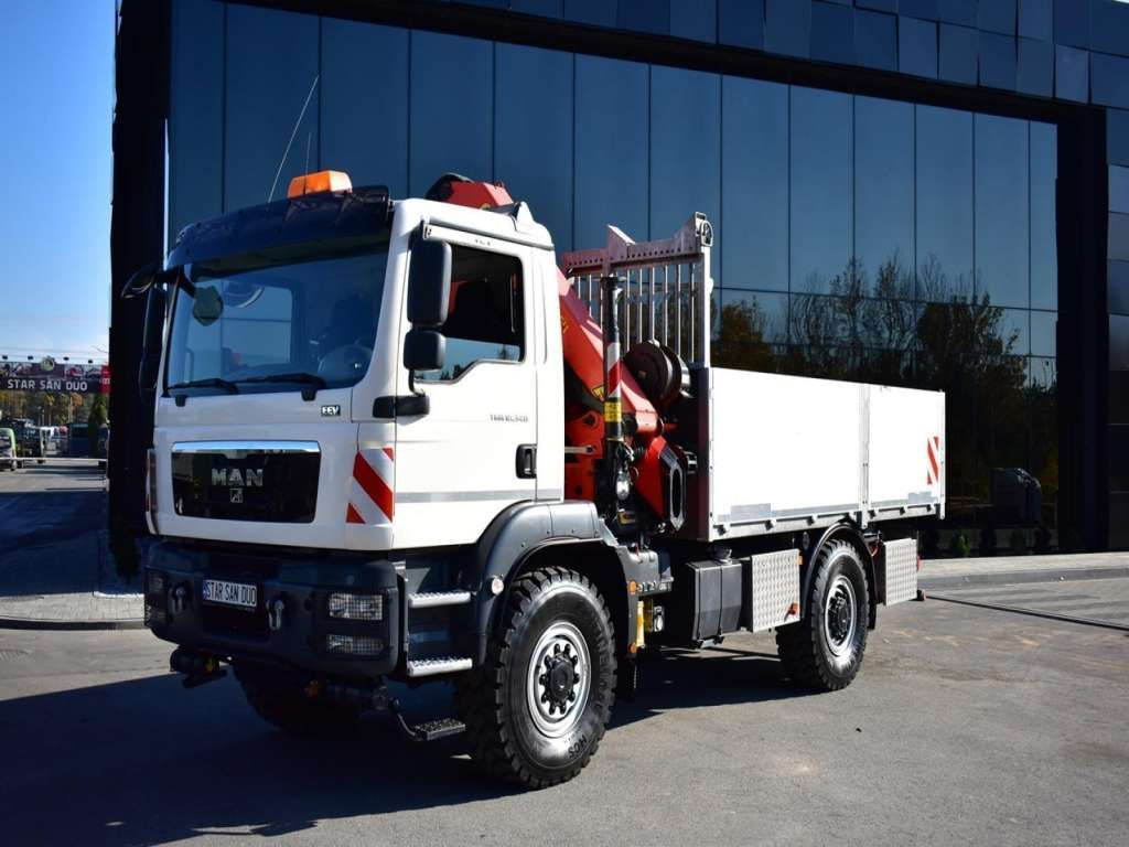 MAN TGM 18.340 4x4 PALFINGER PK 18002 CRANE WINCH MAN TGM 18.340 4x4 PALFINGER PK 18002 CRANE WINCH - Kranbil, Flakbil: bild 2 MAN TGM 18.340 4x4 PALFINGER PK 18002 CRANE WINCH MAN TGM 18.340 4x4 PALFINGER PK 18002 CRANE WINCH - Kranbil, Flakbil: bild 2