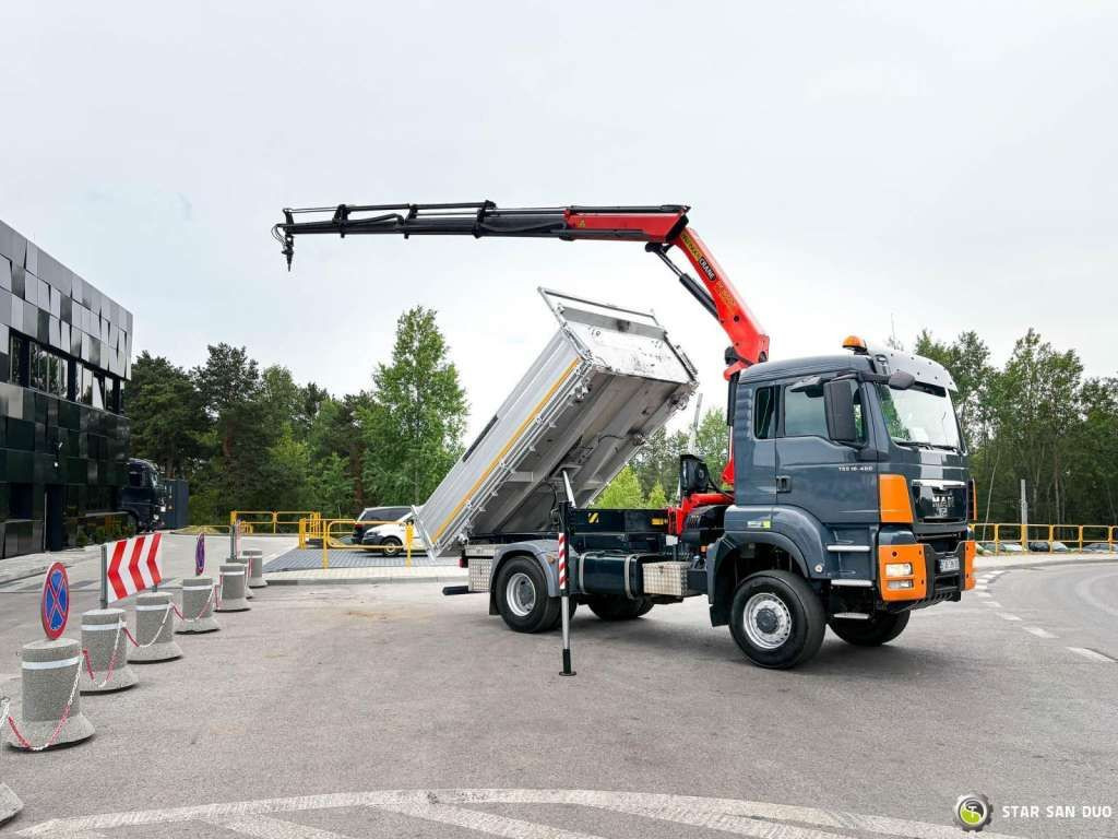 MAN TGS 18.480 PALFINGER PK 16502 HDS Crane,Kipper MAN TGS 18.480 PALFINGER PK 16502 HDS Crane,Kipper - Tippbil lastbil: bild 2 MAN TGS 18.480 PALFINGER PK 16502 HDS Crane,Kipper MAN TGS 18.480 PALFINGER PK 16502 HDS Crane,Kipper - Tippbil lastbil: bild 2