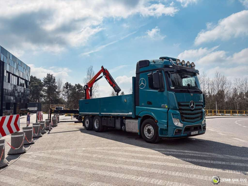 Mercedes-Benz ACTROS 2545 6x2 Palfinger PK 16001 HDS Crane Mercedes-Benz ACTROS 2545 6x2 Palfinger PK 16001 HDS Crane - Kranbil, Flakbil: bild 3 Mercedes-Benz ACTROS 2545 6x2 Palfinger PK 16001 HDS Crane Mercedes-Benz ACTROS 2545 6x2 Palfinger PK 16001 HDS Crane - Kranbil, Flakbil: bild 3