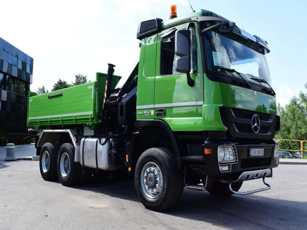 Mercedes-Benz ACTROS 3346 6x6 HIAB 244EP-4 Crane Kipper - Tippbil lastbil: bild 4 Mercedes-Benz ACTROS 3346 6x6 HIAB 244EP-4 Crane Kipper - Tippbil lastbil: bild 4