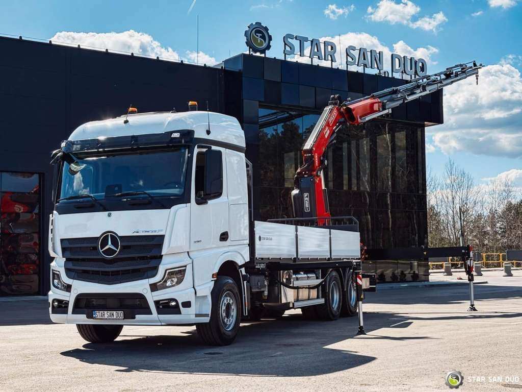 Mercedes-Benz ACTROS 3351 NEW 6x4 Fassi F485 Crane - Kranbil: bild 1 Mercedes-Benz ACTROS 3351 NEW 6x4 Fassi F485 Crane - Kranbil: bild 1