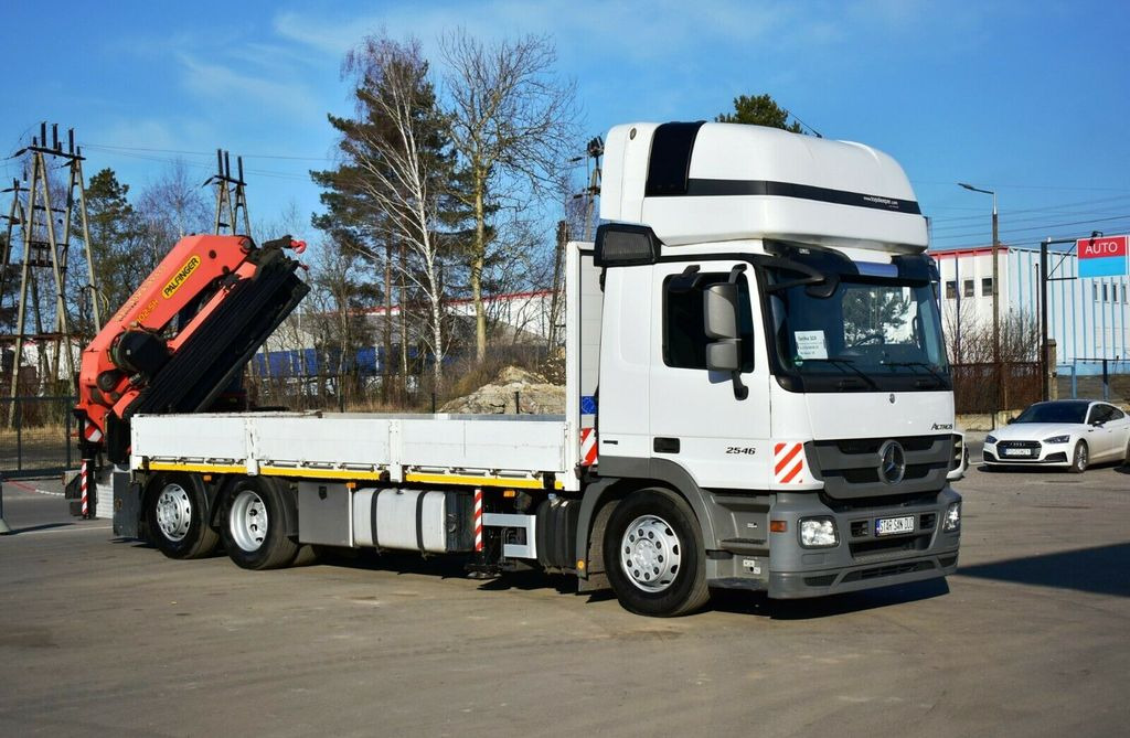 Mercedes-Benz Actros 2546 6x2 Palfinger PK 53002 Crane Kran - Kranbil, Flakbil: bild 2 Mercedes-Benz Actros 2546 6x2 Palfinger PK 53002 Crane Kran - Kranbil, Flakbil: bild 2