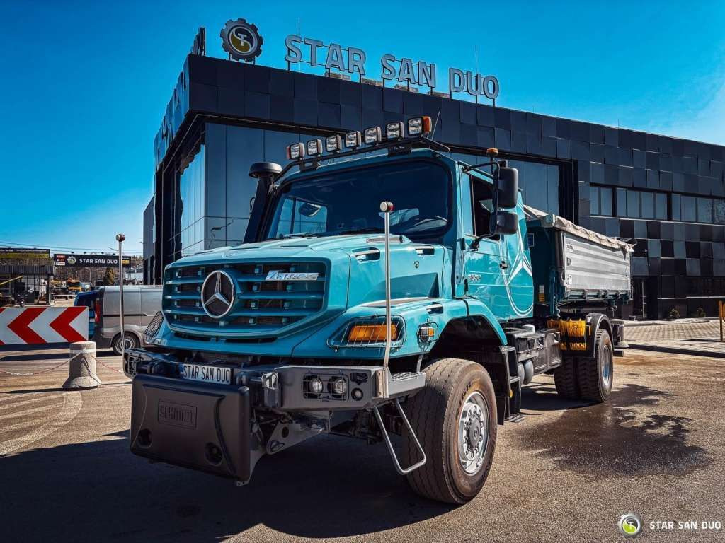 Leasa  Mercedes-Benz  Zetros 1833 4x4 Kipper Camper Chassis Mercedes-Benz  Zetros 1833 4x4 Kipper Camper Chassis: bild 9