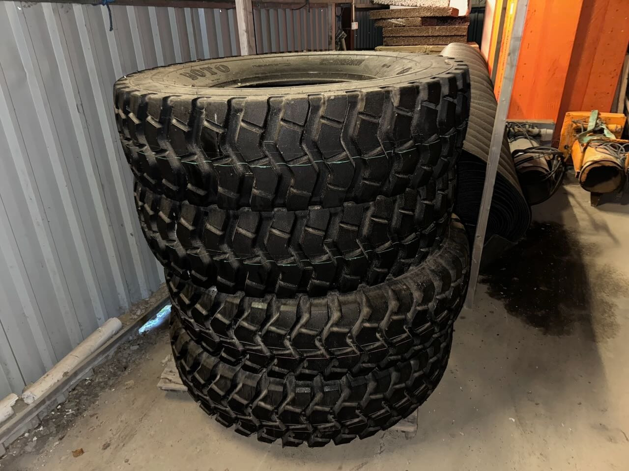 Däck för Byggmaskiner 4 stk dekk til hjullaster eller veghøvel: bild 7