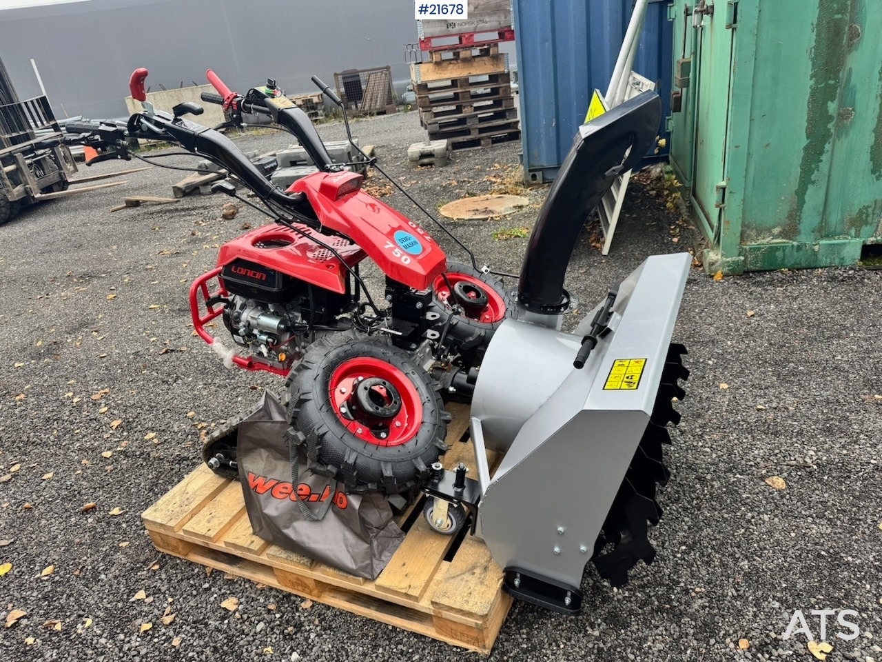 Agro 750 - Tvåhjulstraktor: bild 1 Agro 750 - Tvåhjulstraktor: bild 1