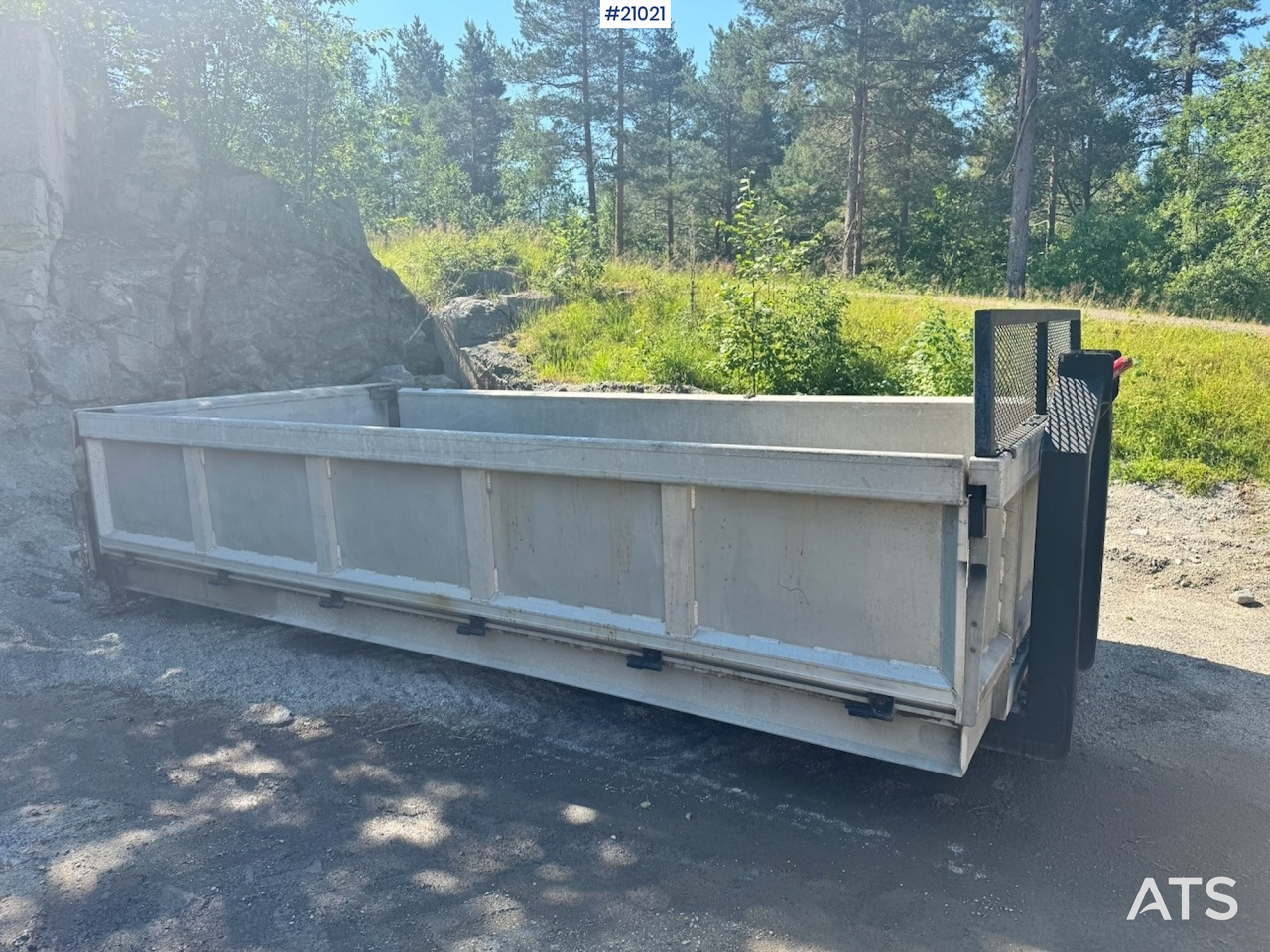 Aluminiumskasse Krokramme - Lastväxlarflak: bild 5 Aluminiumskasse Krokramme - Lastväxlarflak: bild 5