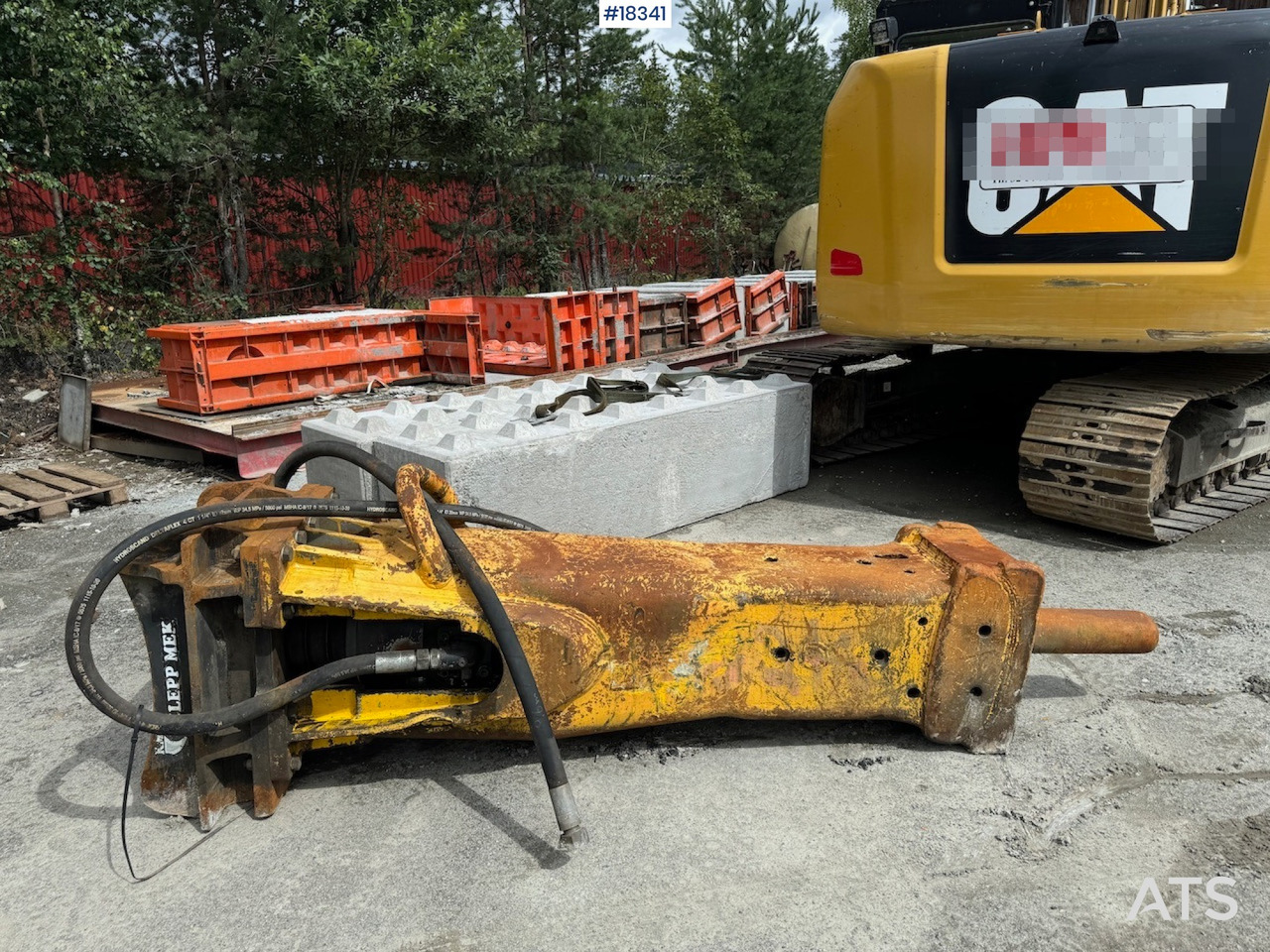 Atlas Pigghammer - Hydraulisk hammare: bild 1 Atlas Pigghammer - Hydraulisk hammare: bild 1