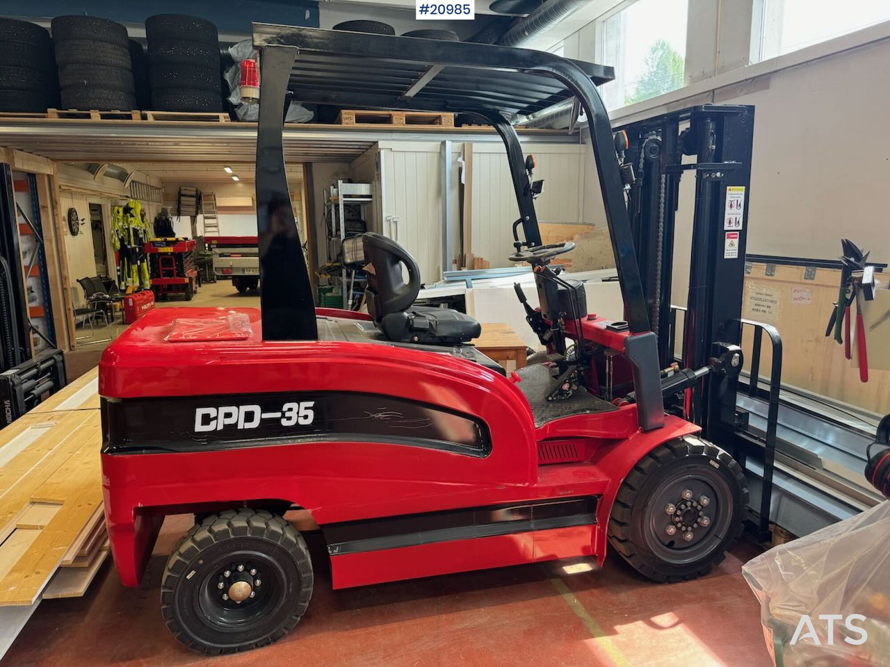 CPD- 35 MotvektstrucK - Eltruck: bild 2 CPD- 35 MotvektstrucK - Eltruck: bild 2