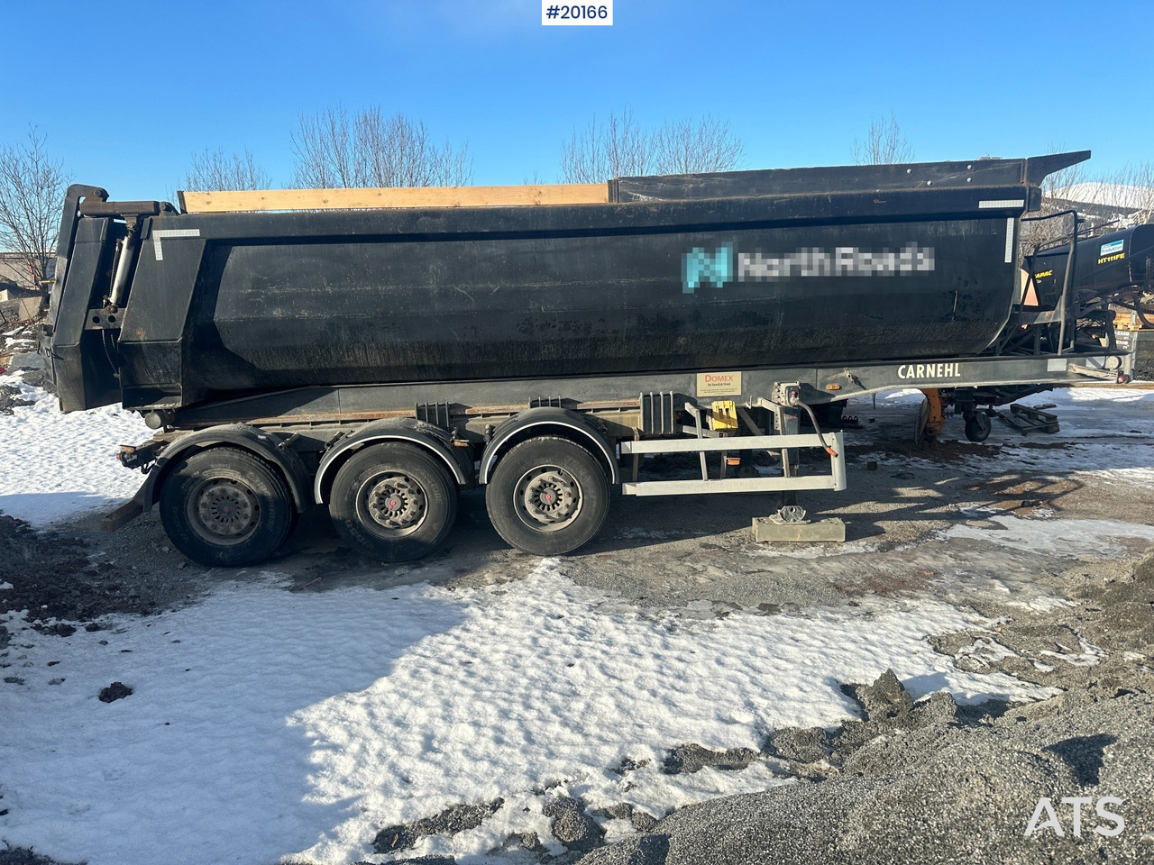 Carnehl 3 akslet tippsemi - Tippbil semitrailer: bild 2 Carnehl 3 akslet tippsemi - Tippbil semitrailer: bild 2