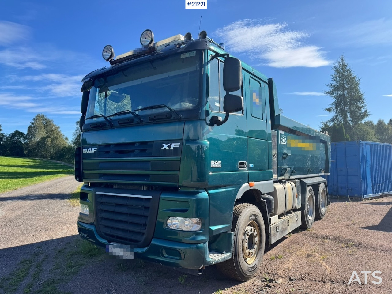 DAF XF 105.460 - Tippbil lastbil: bild 1 DAF XF 105.460 - Tippbil lastbil: bild 1
