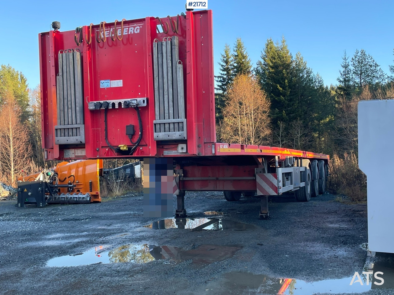 Doll DOLL P3H-Z18 Rettsemi med uttrekk - Flaktrailer: bild 2 Doll DOLL P3H-Z18 Rettsemi med uttrekk - Flaktrailer: bild 2