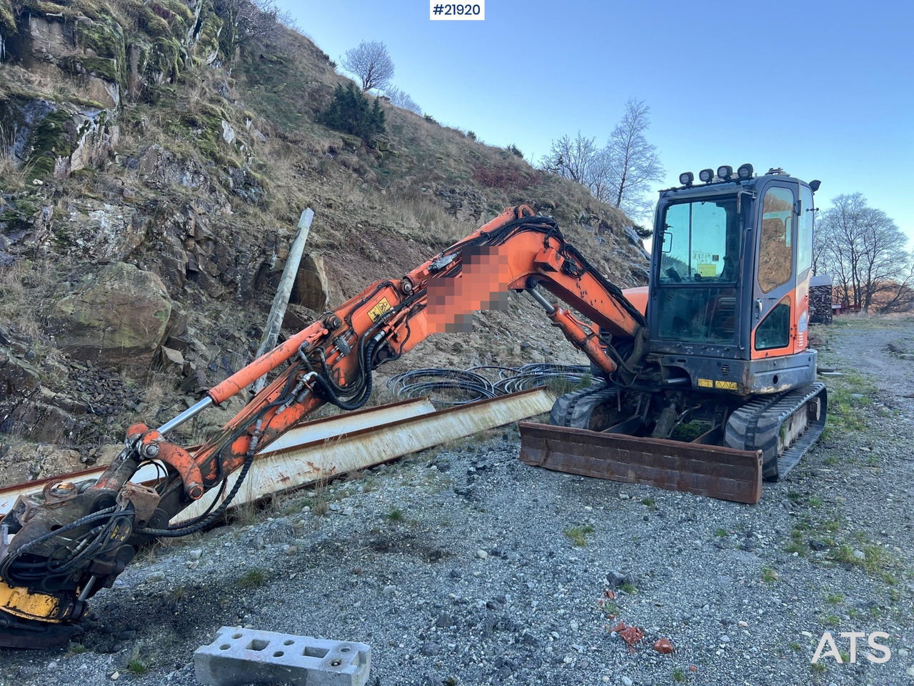 Doosan DX62R-3 gravemaskin m/ rototilt, pusseskuffe og graveskuffe - Bandgrävare: bild 2 Doosan DX62R-3 gravemaskin m/ rototilt, pusseskuffe og graveskuffe - Bandgrävare: bild 2