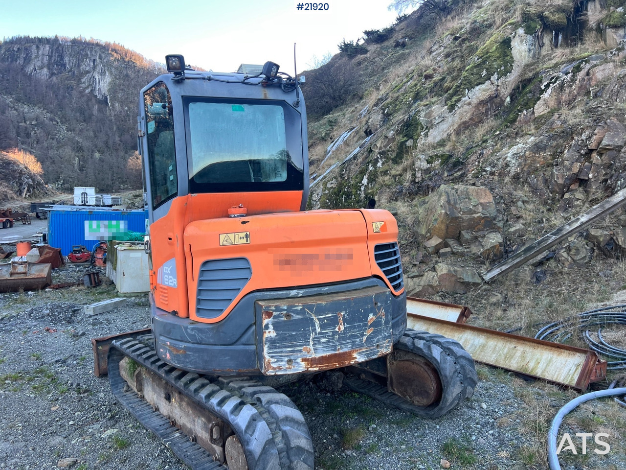 Doosan DX62R-3 gravemaskin m/ rototilt, pusseskuffe og graveskuffe - Bandgrävare: bild 5 Doosan DX62R-3 gravemaskin m/ rototilt, pusseskuffe og graveskuffe - Bandgrävare: bild 5