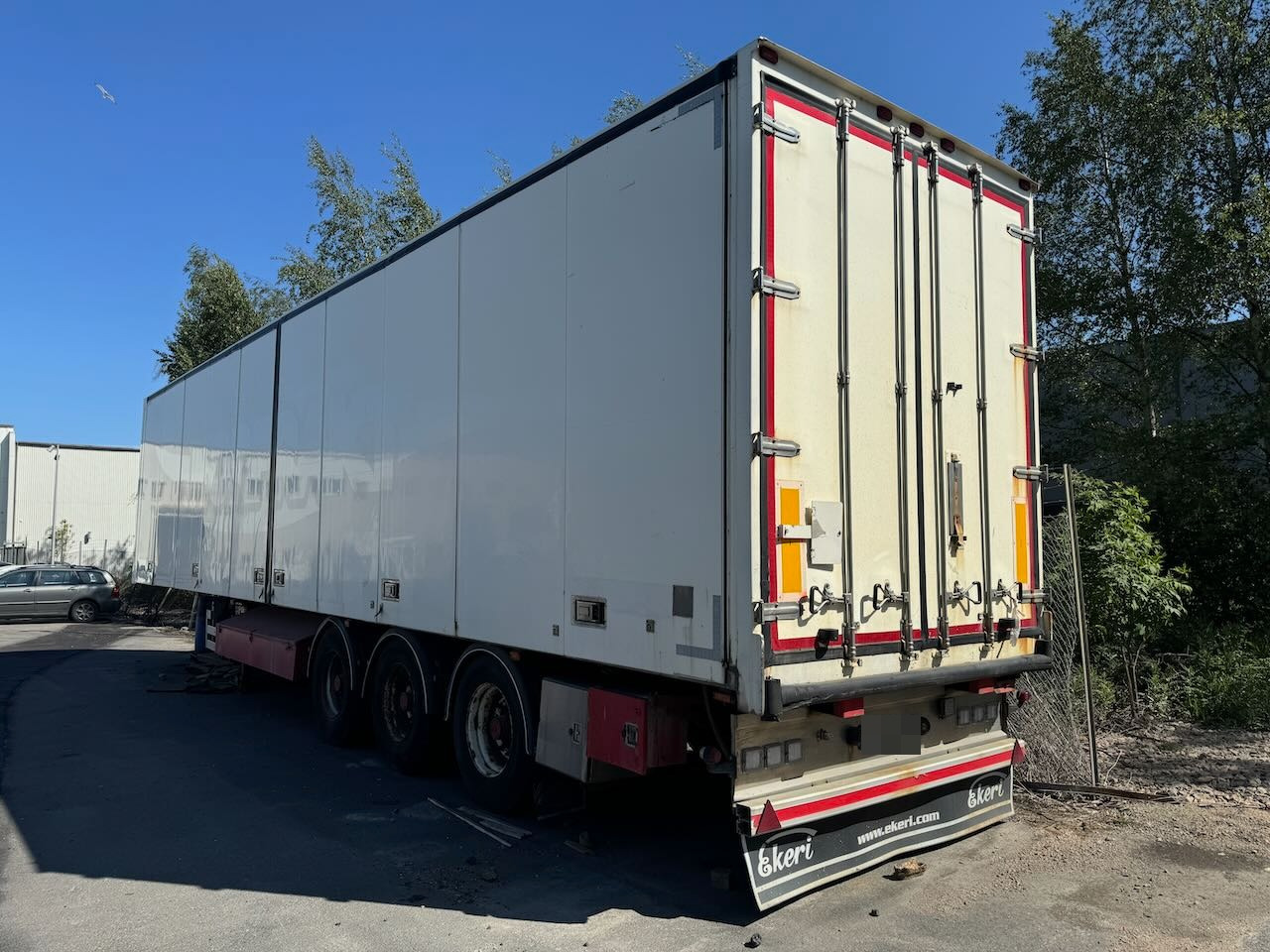Kyl/ Frys semitrailer Ekeri Skapsemi m/ full sideåpning og Carrier aggregat: bild 7