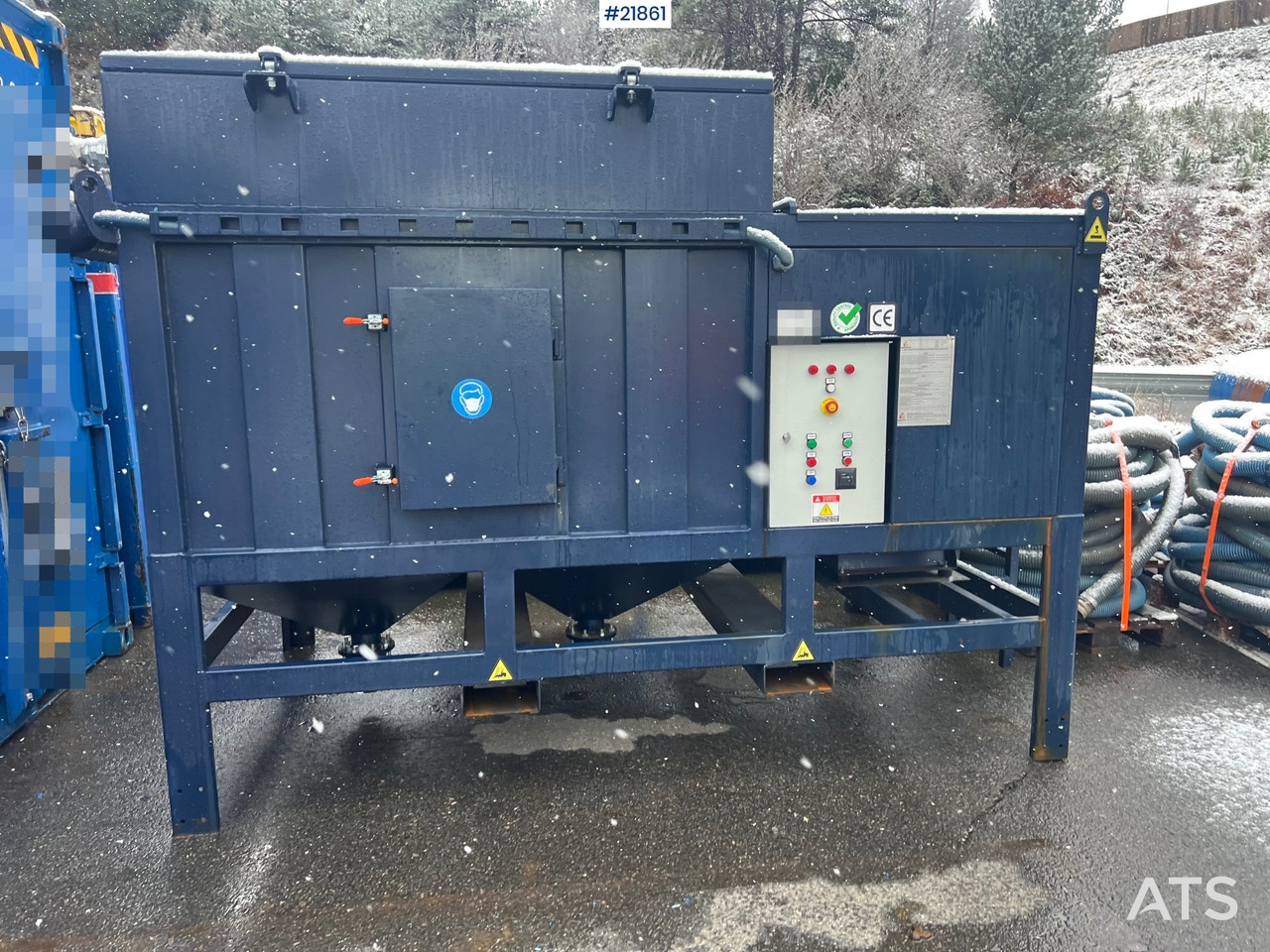 Endustri GM støvfilter for sandblåsing - Sorteringsverk: bild 5 Endustri GM støvfilter for sandblåsing - Sorteringsverk: bild 5