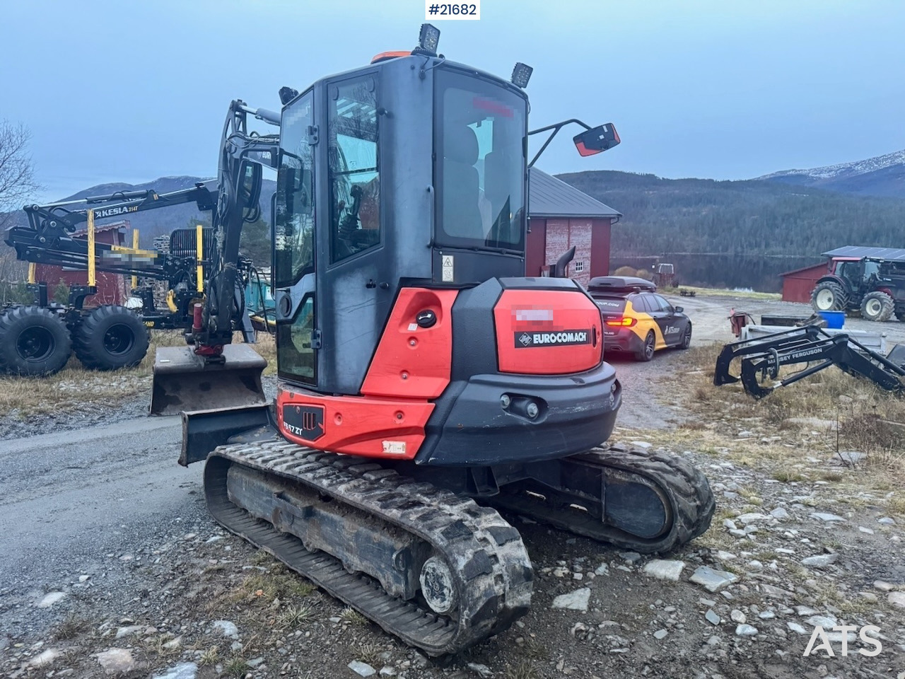 Euromach Eurocomach ES57 Beltegraver m/ Rototilt og 2 skuffer. 1920 timer. - Bandgrävare: bild 4 Euromach Eurocomach ES57 Beltegraver m/ Rototilt og 2 skuffer. 1920 timer. - Bandgrävare: bild 4