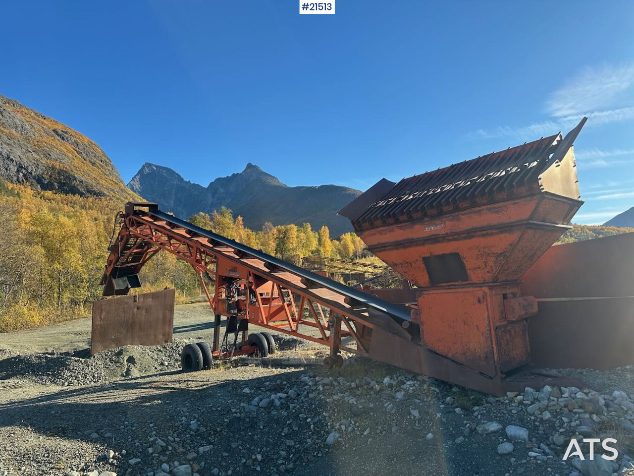 Finlay Finlay Hydrascreen sikteverk m/ matekasse - Sorteringsverk: bild 3 Finlay Finlay Hydrascreen sikteverk m/ matekasse - Sorteringsverk: bild 3