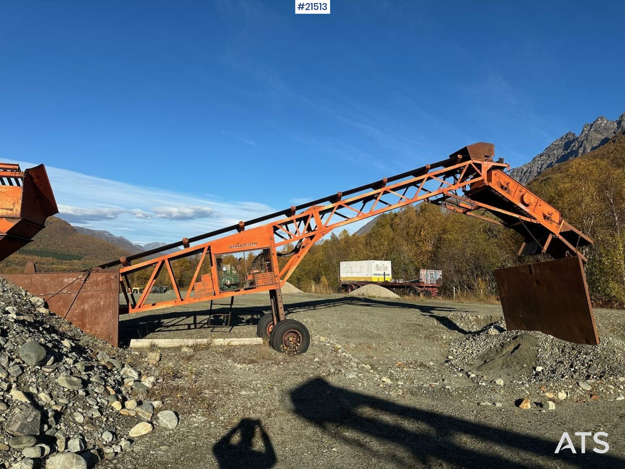 Finlay Finlay Hydrascreen sikteverk m/ matekasse - Sorteringsverk: bild 4 Finlay Finlay Hydrascreen sikteverk m/ matekasse - Sorteringsverk: bild 4