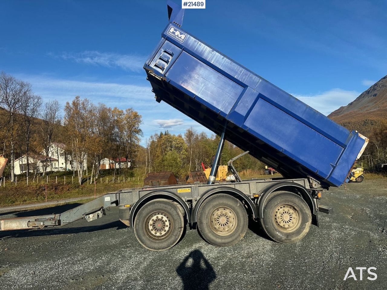 HM HM KHMD-24L trippelkjerre - Tippsläp: bild 2 HM HM KHMD-24L trippelkjerre - Tippsläp: bild 2