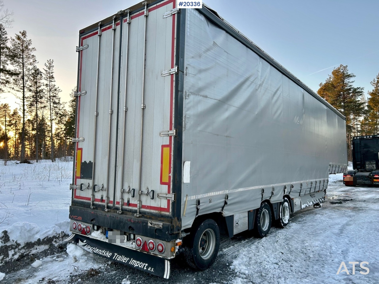 HRD Jumbo tralle med bredding - Skåp semitrailer: bild 5 HRD Jumbo tralle med bredding - Skåp semitrailer: bild 5
