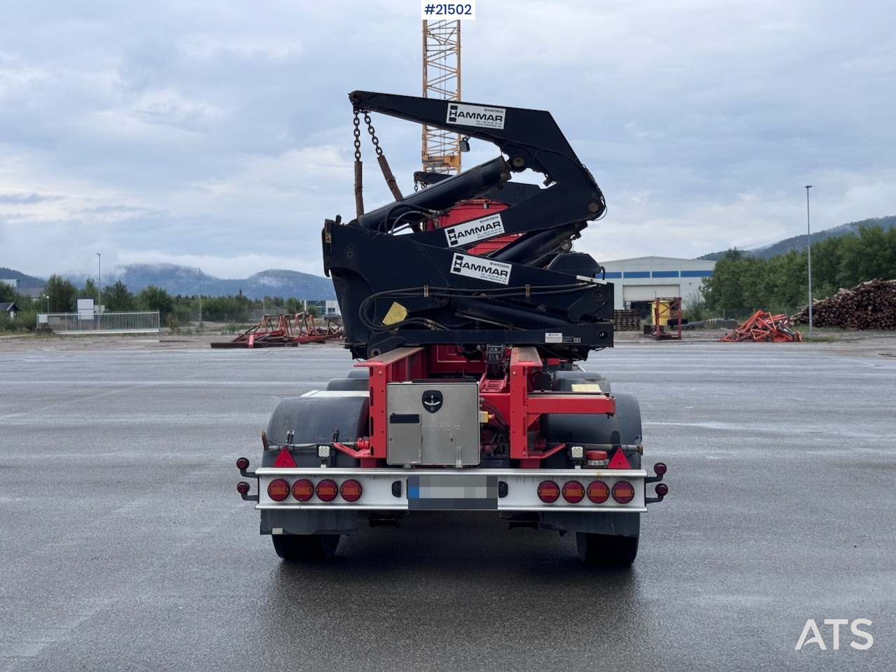 Hammar 195 S Sidelaster - Chassi semitrailer: bild 5 Hammar 195 S Sidelaster - Chassi semitrailer: bild 5