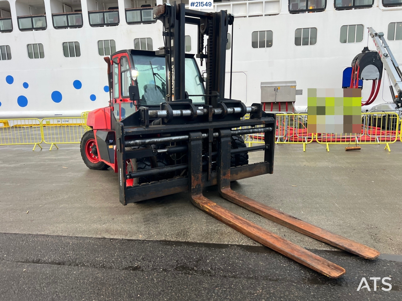 Dieseltruck Hangcha CPCD120 Gaffeltruck m/ hydrauliske gafler, sideforskyvning og lite timer: bild 9 Dieseltruck Hangcha CPCD120 Gaffeltruck m/ hydrauliske gafler, sideforskyvning og lite timer: bild 9