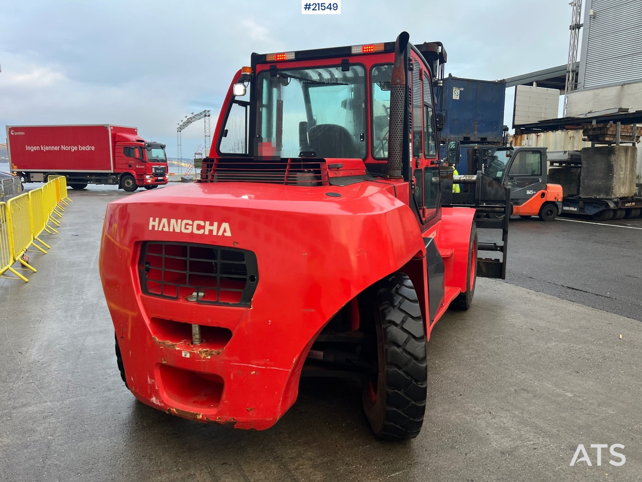 Dieseltruck Hangcha CPCD120 Gaffeltruck m/ hydrauliske gafler, sideforskyvning og lite timer: bild 18 Dieseltruck Hangcha CPCD120 Gaffeltruck m/ hydrauliske gafler, sideforskyvning og lite timer: bild 18