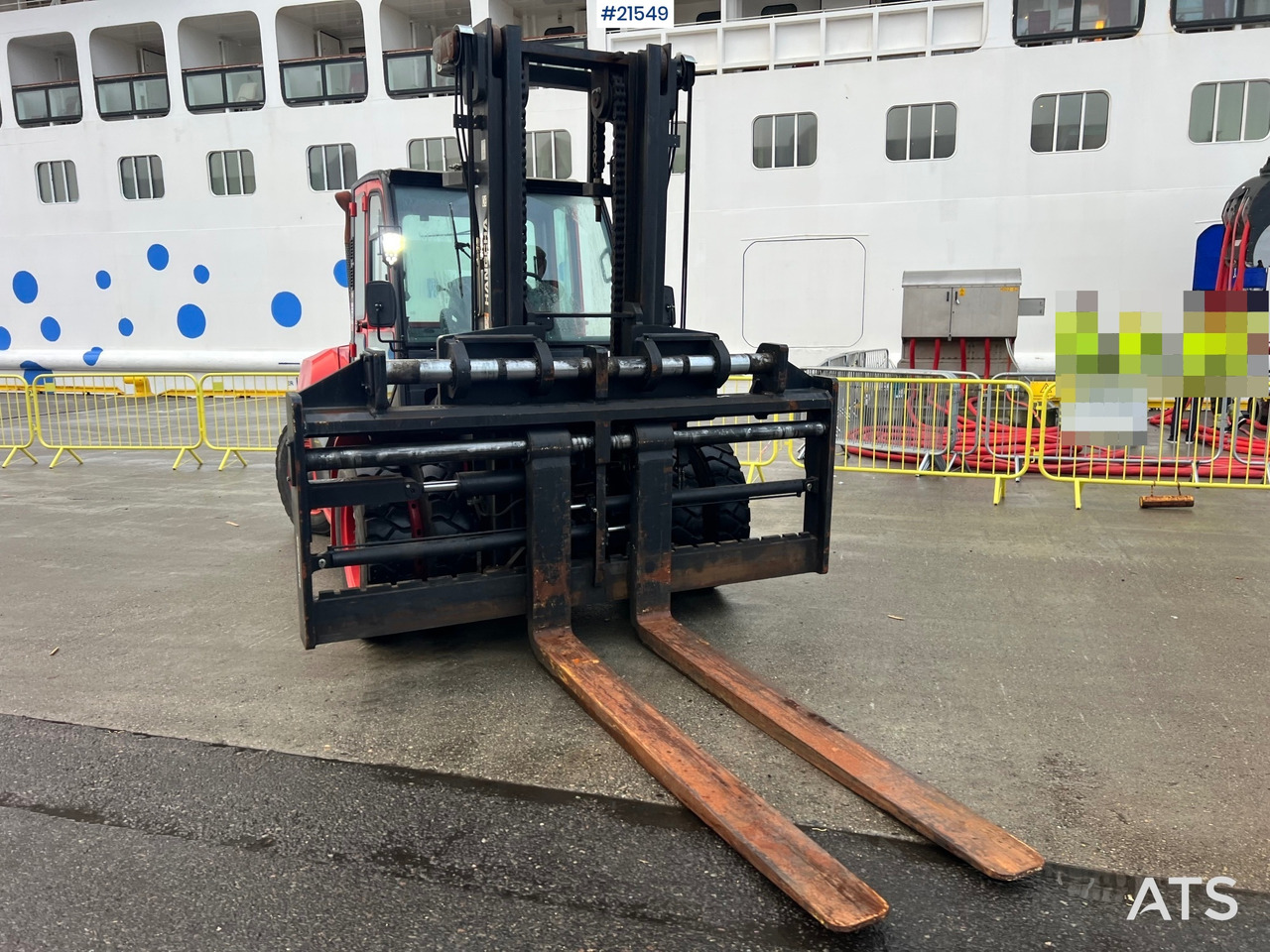 Dieseltruck Hangcha CPCD120 Gaffeltruck m/ hydrauliske gafler, sideforskyvning og lite timer: bild 8 Dieseltruck Hangcha CPCD120 Gaffeltruck m/ hydrauliske gafler, sideforskyvning og lite timer: bild 8