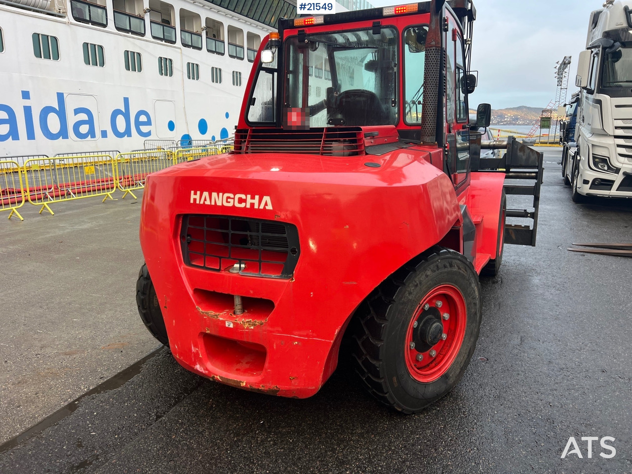 Dieseltruck Hangcha CPCD120 Gaffeltruck m/ hydrauliske gafler, sideforskyvning og lite timer: bild 22 Dieseltruck Hangcha CPCD120 Gaffeltruck m/ hydrauliske gafler, sideforskyvning og lite timer: bild 22