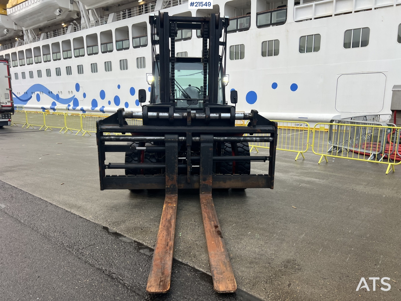 Dieseltruck Hangcha CPCD120 Gaffeltruck m/ hydrauliske gafler, sideforskyvning og lite timer: bild 6 Dieseltruck Hangcha CPCD120 Gaffeltruck m/ hydrauliske gafler, sideforskyvning og lite timer: bild 6