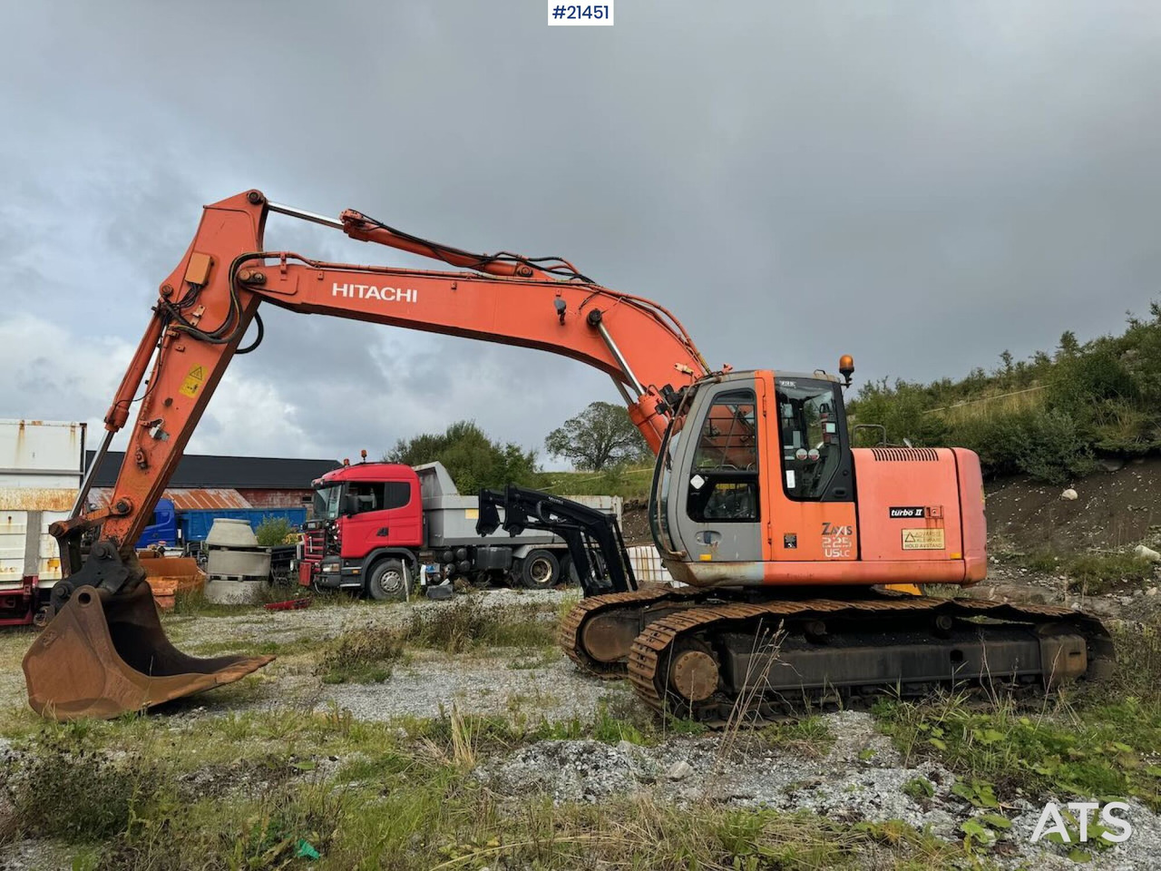 Hitachi ZX225 US - Bandgrävare: bild 2 Hitachi ZX225 US - Bandgrävare: bild 2